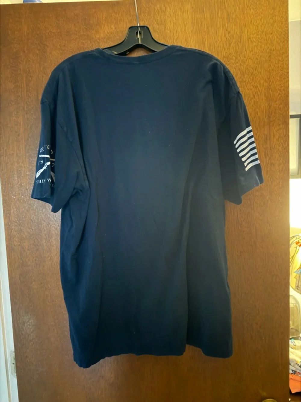 Grunt Style Mens XL Texas Flag Bigger Than The Storm T Shirt - Picture 3 of 7
